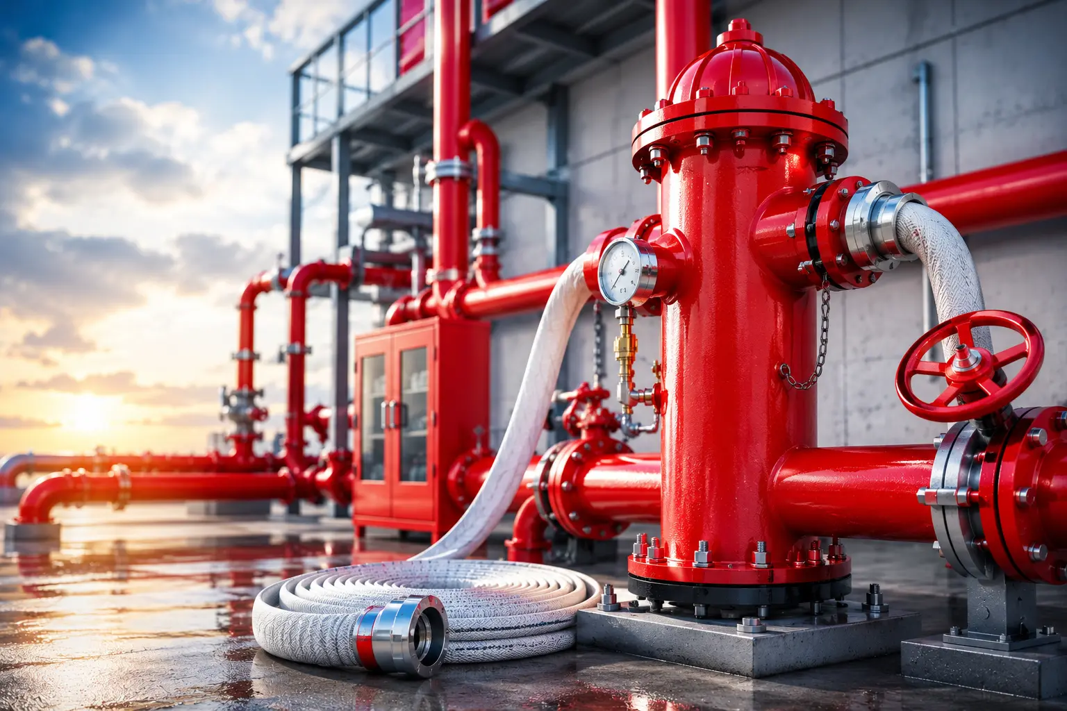 Fire Fighting System Hydrant & Sprinkler Installation
