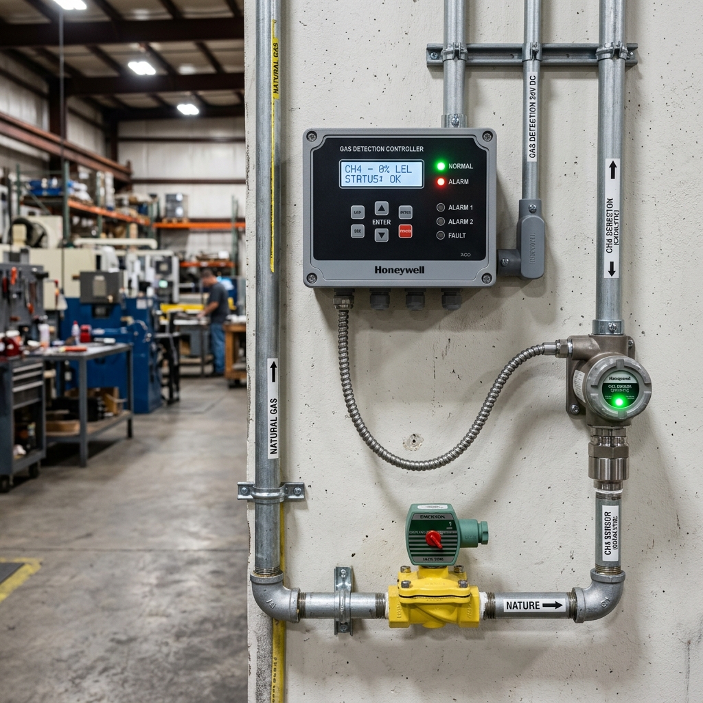 Gas Leak Detection System Installation
