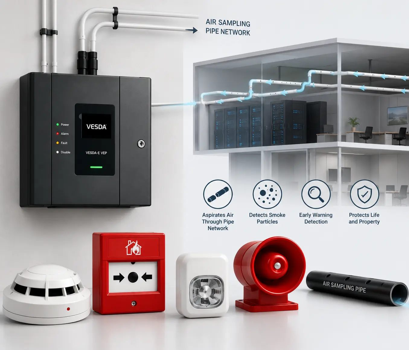 VESDA Aspirating Smoke Detector