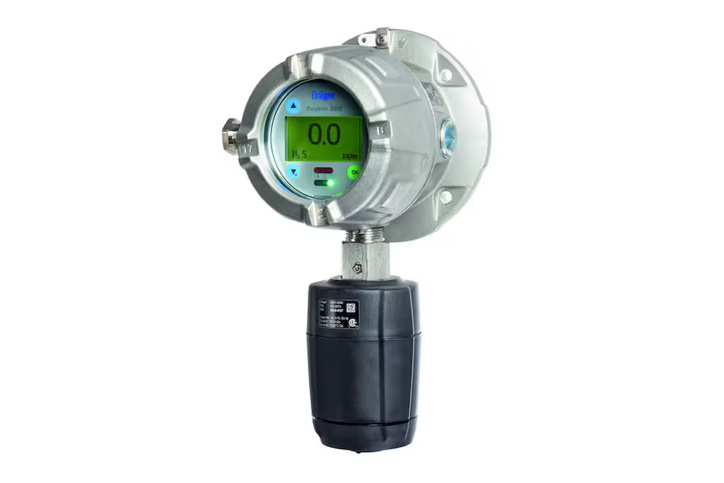 DRAGER POLYTRON 8100 EC TOXIC GAS LEAK DETECTOR