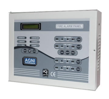 2 ZONE FIRE ALARM CONTROL PANEL